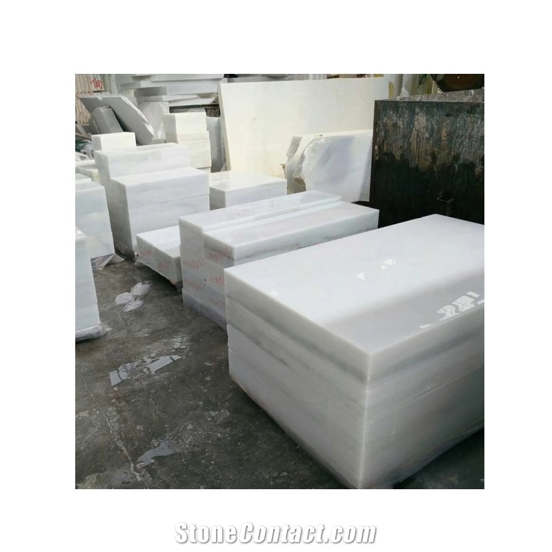 Tile 60x60cm Sichuan White Jade Marble