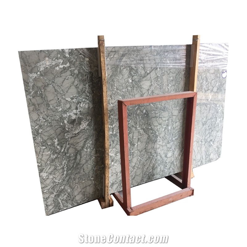 Verde Persia Green Marble Slabs and Tiles on Sale