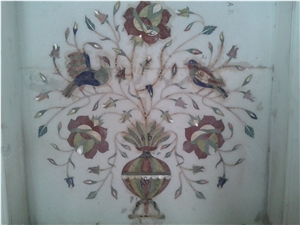 White Marble Inlaid Crafts