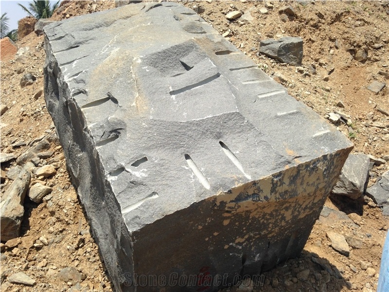 Premium Black Granite Blocks