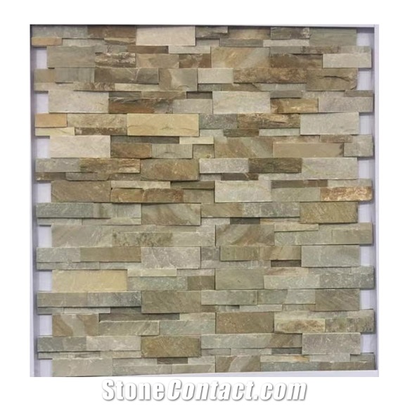 Crystal White Quartzite Thin Veneer Natural Ledge Stone Wall Panels