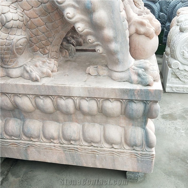 Lion Statues, Animal Sculptures Carving Factory