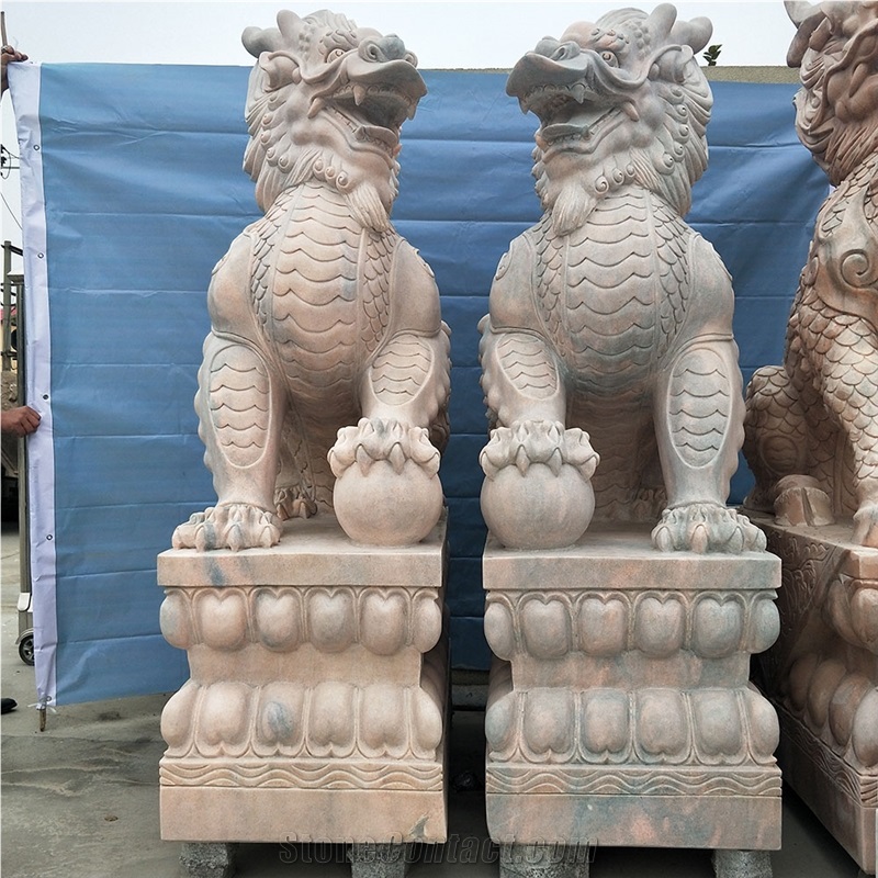 Lion Statues, Carved Animal Sculptures Factory