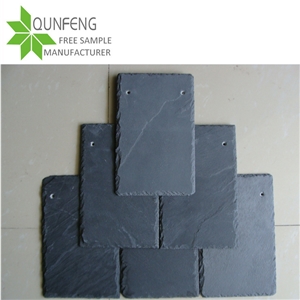 China Natural Stone Covering Grey Slate Roof Tiles