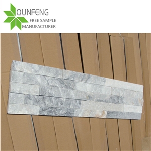 Grey Ledger Stone Quartzite Wall Cladding Panels