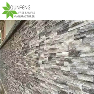 Quartzite Wall Cladding Panel Stacked Stone Veneer