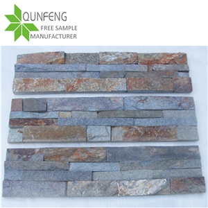 Stack Ledgestone Quartzite Wall Cladding Panels