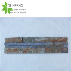 Wall Cladding Panel Quartzite Stacked Stone Veneer