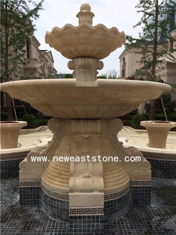 Large Outdoor Decorative Marble Water Fountains