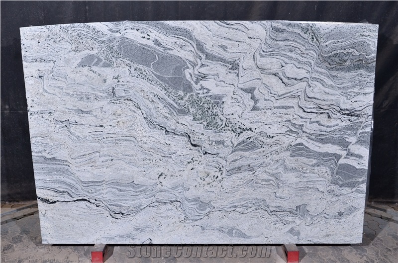 Piracema White Granite Slab