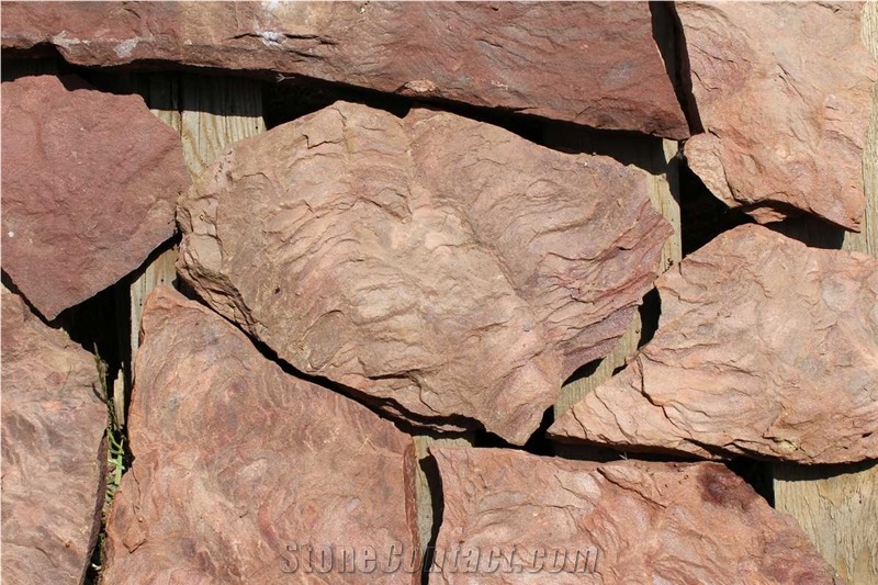 Sandstone Dragon Red Landscaping Stones Flagstone