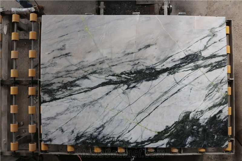 China Calacatta Verde Marble Slabs