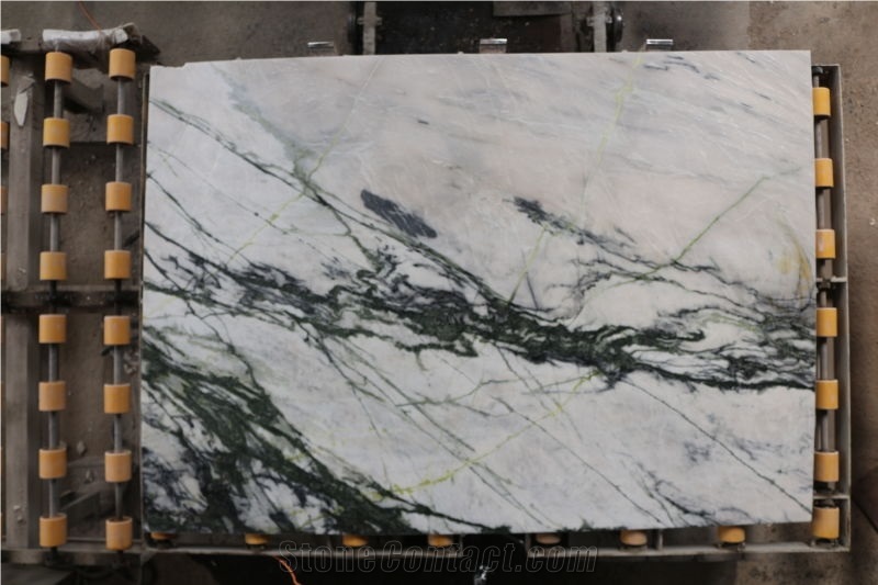 China Calacatta Verde Marble Slabs