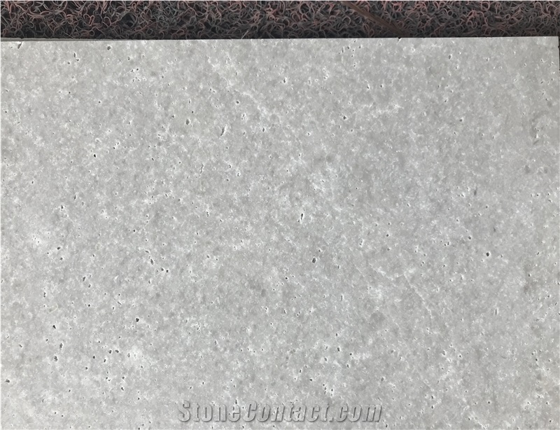 China Honed Silver Ash Travertine Blocks Tiles