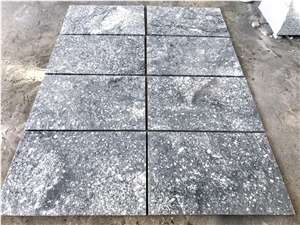 Fantasy Grey Granite Flamed Waterjet Tiles