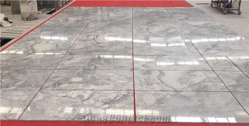 Super White Quartzite Flooring Walling Tiles 1cm