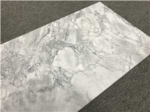 Super White Quartzite Honed Polished Tiles 1cm