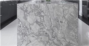 Super White Quartzite Pre-Fabricated Slabs