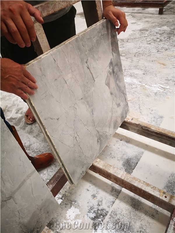 Superwhite Calacatta Quartzite 1cm Tiles