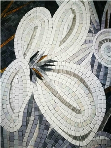 High End Hotel Art Glass Mosaic Wall Tiles Design