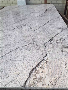Beige Quicksand Granite Polished Slabs Tiles Wall