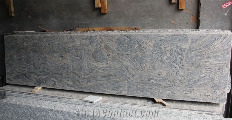 Grey Juparana Delicato Granite Slabs Tiles Wall