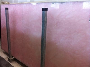 Pink Onyx Tiles Slabs Wall Floor Covering