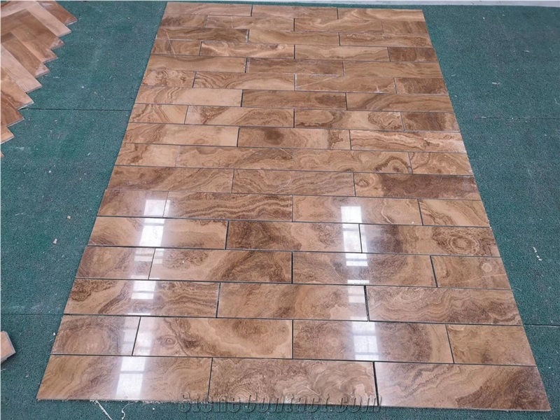 Royal Wooden Marble Pattren Tiles Slabs Floor