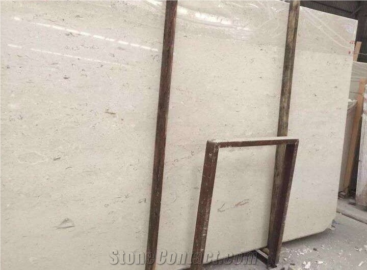 White Shell Marble Slabs Wall Kitchen Tiles Wall
