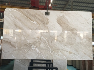 Reale Dino Beige Marble Panel Villa Interior Wall
