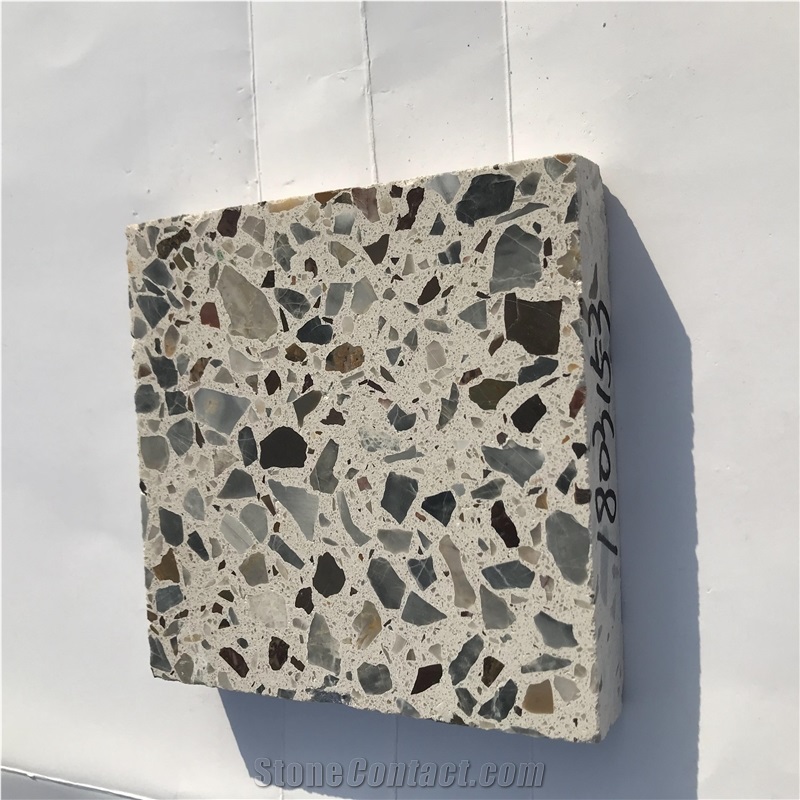 Beige Terrazzo Tile, Cement Tile Sy1803153