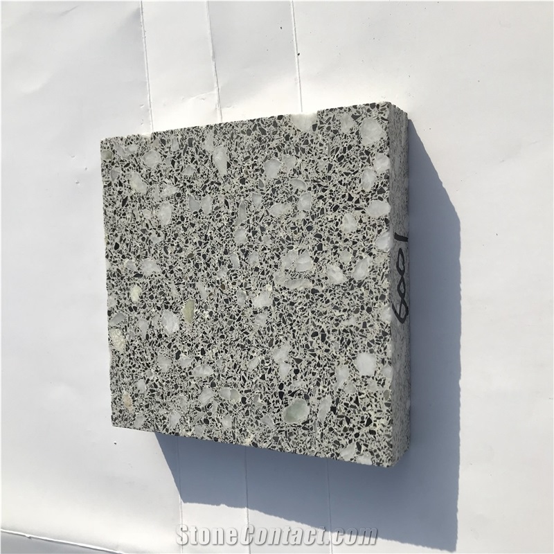 Grey Terrazzo Tile, Cement Tile Sy6001
