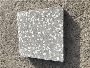 Light Grey Terrazzo Tile, Cement Tile Sy6053