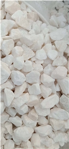 Pure White Marble Crushed Stone Chips 10-20mm