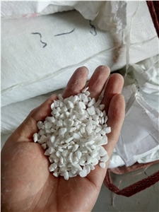 Pure White Marble Crushed Stone Chips 3-5mm