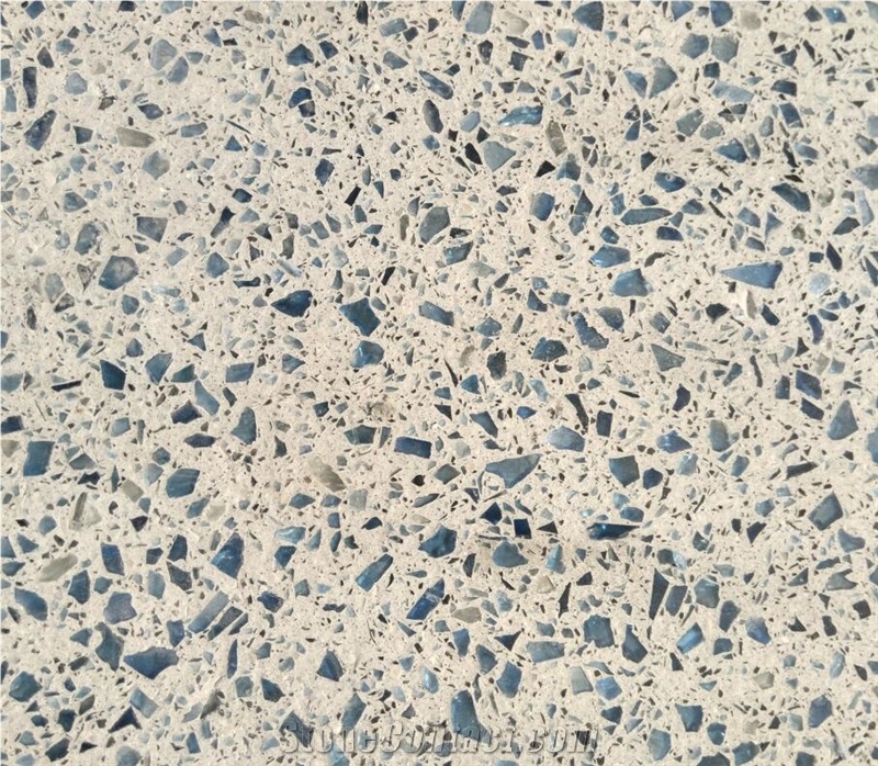 Sy2187 Beige Terrazzo Tile, Cement Tile