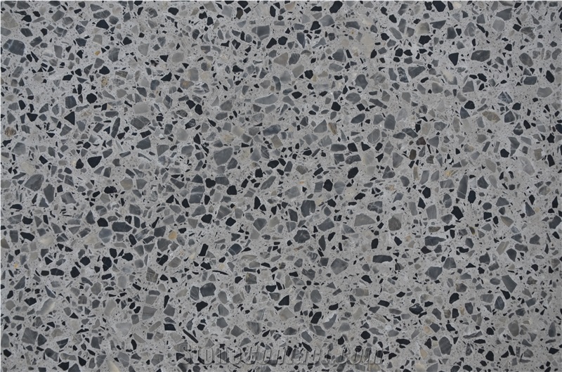 Sy2193 Grey Terrazzo Tile, Cement Tile