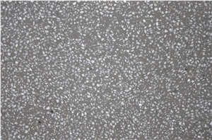Sy2215 Dark Grey Terrazzo Tile, Cement Tile