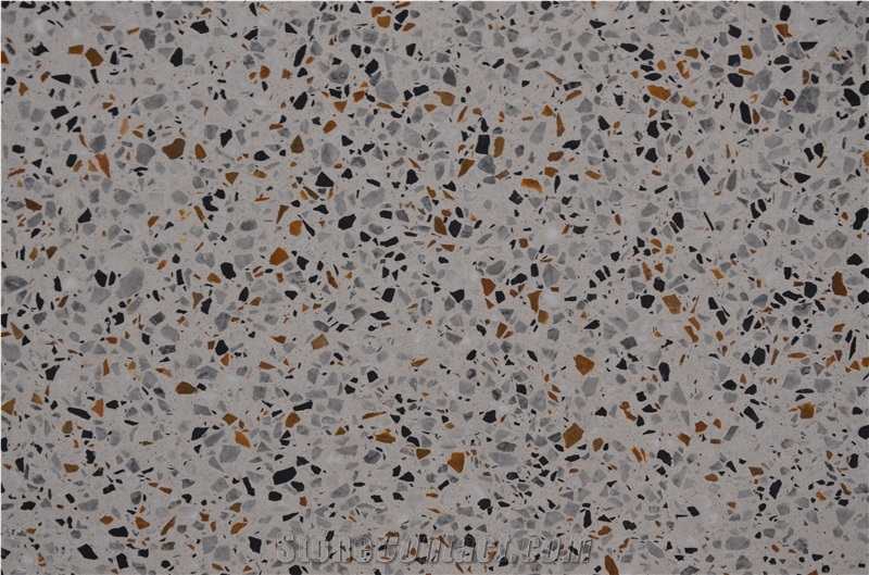Sy2233 Beige Terrazzo Tile, Cement Tile