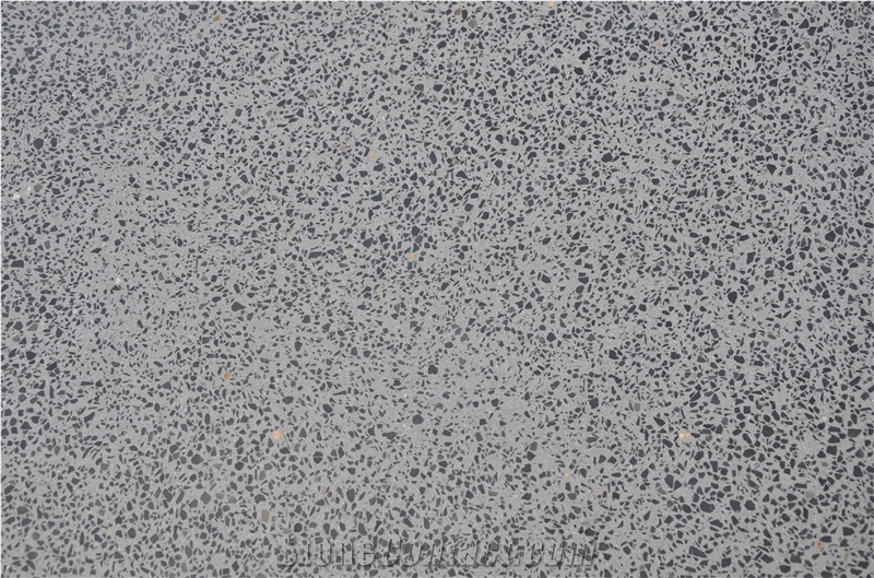 Sy8013 Slate Grey Terrazzo Tile, Cement Tile