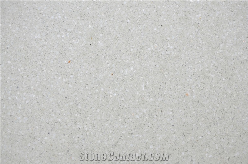 Sy8021-Gy2 White Terrazzo Tile, Cement Tile