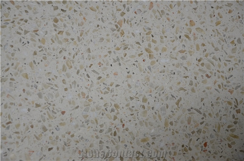 Sy8025 Beige Terrazzo Tile, Cement Tile