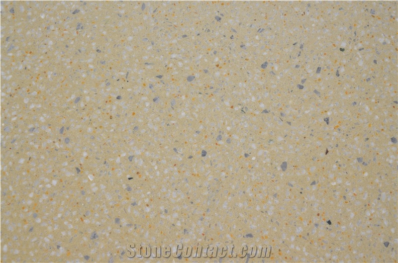 Sy8032 Yellow Terrazzo Tile, Cement Tile