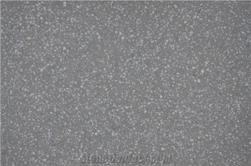 Sy8036g Grey Terrazzo Tile, Cement Tile