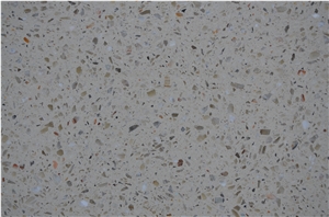 Sy8046 White Terrazzo Tile, Cement Tile