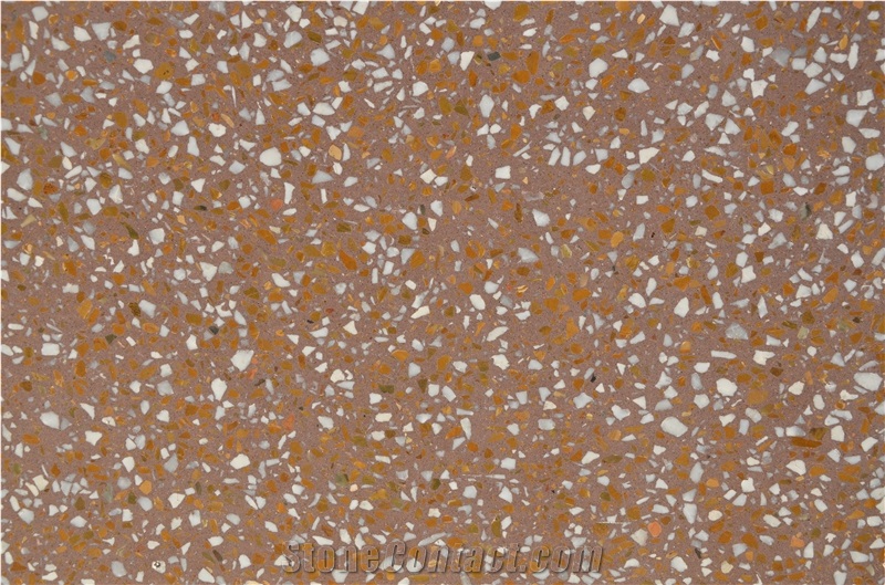 Sy8050 Red Terrazzo Tile, Cement Tile