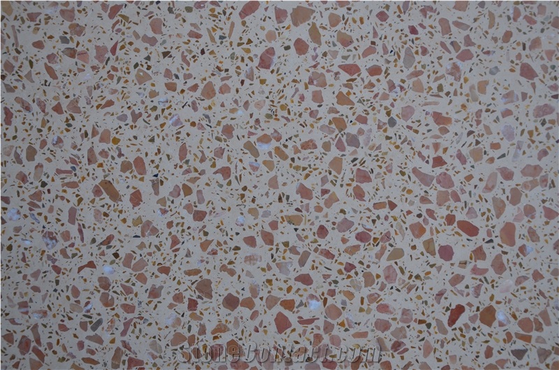 Sy8051 Beige Terrazzo Tile, Cement Tile