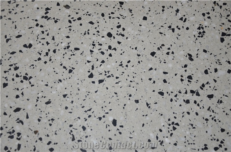Sy8057 White Terrazzo Tile, Cement Tile