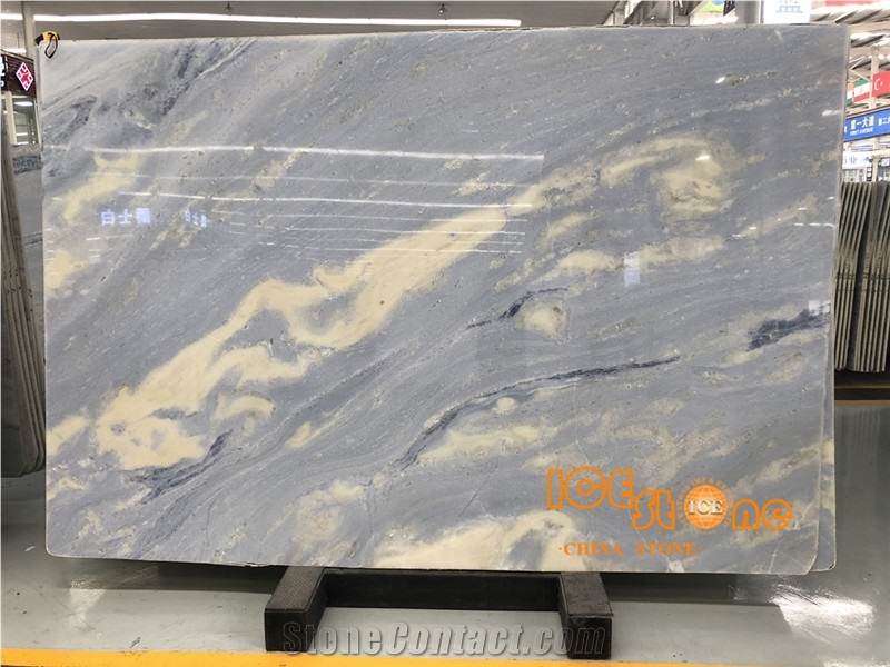 China Magic Blue Marble Slabs & Tiles Bookmatch