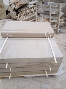 Yellow Sandstone Sanded Steps, Stairs